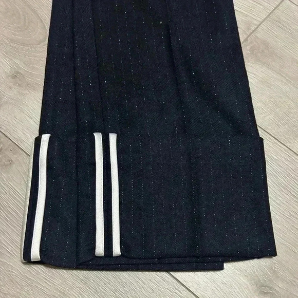 BNWT Zadig & Voltaire Pist Bi Straith  Wool-Blend Pants size M - Picture 7 of 9